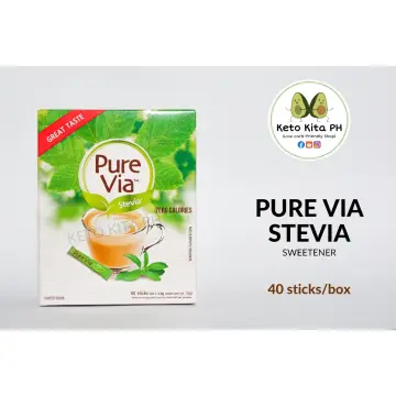 Pure Via Stevia, Packets 40 Ea