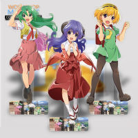 Higurashi เมื่อพวกเขาร้องไห้อะคริลิยืนรุ่นแผ่นตกแต่งโต๊ะยืนเข้าสู่ระบบแฟนของขวัญเครื่องประดับของขวัญคู่ตุ๊กตาเก็บที่แข็งแกร่ง