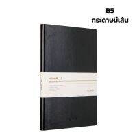 สมุดปกหนัง ขนาดB5 26x18.5cm. สมุดมีเส้น สมุดโน๊ต สมุดบันทึก สมุด กระดาษมีเส้น 120แผ่น Notebook Mini House