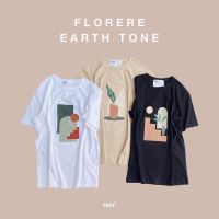 【New】Florere earth tone tshirt