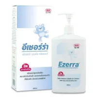 ? Ezerra Extra Gentle Cleanser อีเซอร์ร่า ทำความสะอาด ผิวหน้า ผิวกาย สูตรอ่อนโยน สำหรับเด็ก ผิวแห้ง ขนาด 500 ml 14982 [ใหม่แกะกล่องของมีจำนวนจำกัด ]