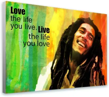 BOB MARLEY POSTER WALL ART PRINT REGGAE LEGEND LARGE A4 A3 SIZE