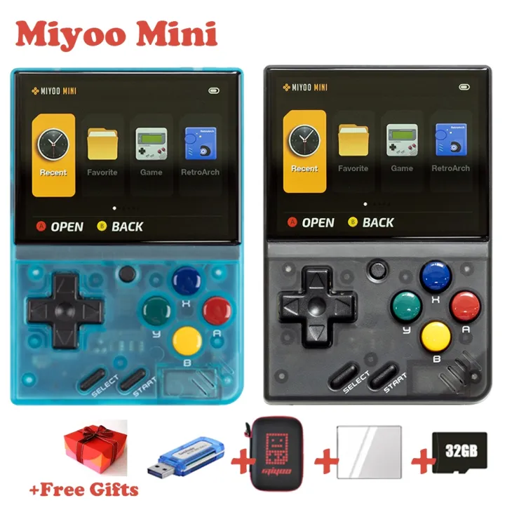 ↂ ┇ MIYOO MINI V2 Portable Retro Handheld Game Console 2.8Inch IPS ...