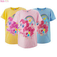 My Little Pony เสื้อยืดคอกลม รุ่นเด็กโต เสื้อคอกลม ผ้าคอตตอนสแปนเด็กซ์ ลายการ์ตูน โพนี่ PONY จาก NADreams เนื้อผ้าดี นุ่มมาก ไซส์ใหญ่มาก