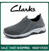 Clarks_รองเท้าแตะแฟชั่นครึ่งเพนนี ผู้ชายLoafersสบายรองเท้าเปิดส้นรองเท้ากีฬาผู้ชายรองเท้าน้ำหนักเบารองเท้าผ้าใบผู้ชายรองเท้าผ้าใบระบายอากาศผู้ชาย รองเท้าผู้ชายรองเท้าแตะขนาดใหญ่สำหรับผู้ชาย