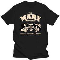 Marx Brothers Groucho Harpo Chico Classic T เสื้อ Mens Tee ของขวัญใหม่จาก US