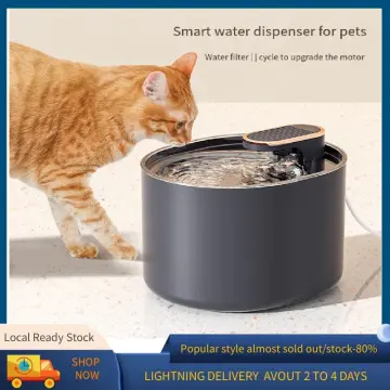 Cat Feeding Mats, Cat Drinking Water Fountains & Cat Bowls