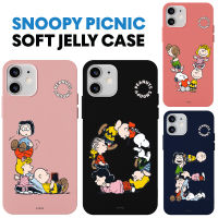 ของแท้100% Snoopy เคส iPhone สำหรับ IPhone14 14Promax เคส14pro 14Plus 13 13pro 13Promax ซิลิโคนนิ่ม12 12pro 12Promax 12Mini 11 11pro 11Promax SN17กันกระแทก