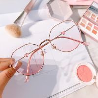 Fashion Sunglasses Love Heart Trendy Accessories Blue Light Glasses Korean Girl Ins Glasses Gift