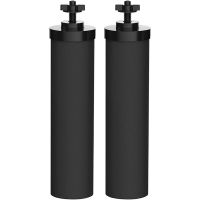 4PCS Water Filter Replacement for Black Activated Carbon BB9-2 Filters for Gravity-Fed Water Filter System