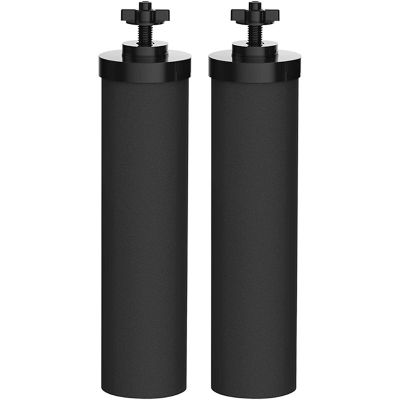 4PCS Water Filter Replacement for Black Activated Carbon BB9-2 Filters for Gravity-Fed Water Filter System