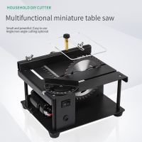 Table Saw Mini Desktop Electric Saw Cutter Woodworking Metal Chainsaw Belt Sander Knife Sharpener Grinding And Cutting Tools