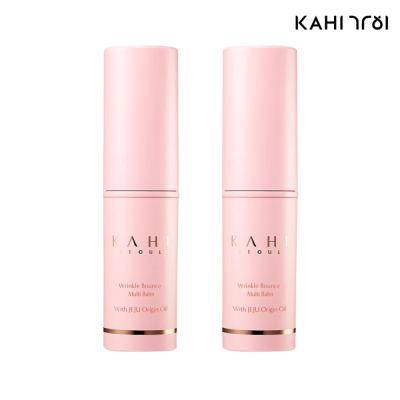 (แพ็คคู่สุดคุ้ม) แท้ KAHI Seoul Wrinkle Bounce Multi Balm 9g บาล์ม สูตรลดเลือนริ้วรอย ผิวหน้ากระจ่างใส