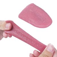 【YF】๑  3 Pcs Horrible Stretchable Tongue Fake Specially Function for Decompression