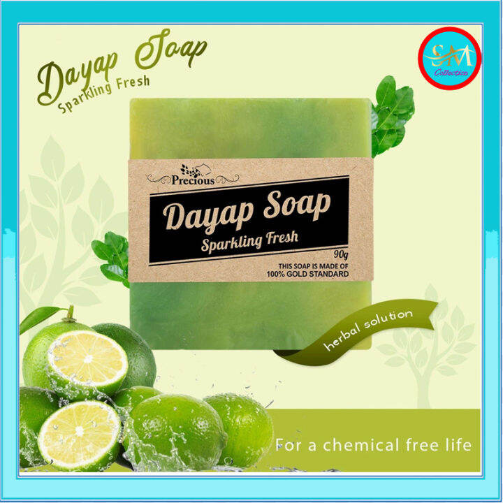 【sm Collections】 Organic Skin Dayap Beauty Soap Lightening Lime Soap