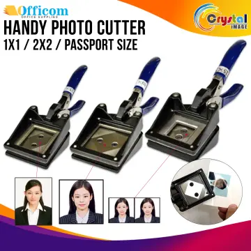 ID Photo Cutter Die (1x1 / 2x2 / Passport Size) Heavy Duty Cutter