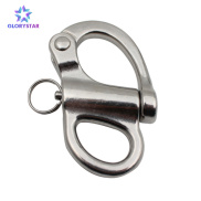 Swivel Eye Snap Shackle Stainless Steel Quick Release Rigging Sailing