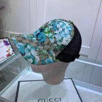 Gu Cci Luxury Orchid Design Baseball Cap New Couple Mesh Hat