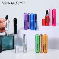 ㍿◊ 5ml Perfume Spray Bottle Mini Portable Refillable Aluminum Atomizer Bottles Container Empty Perfume Travel Cosmetic Containers