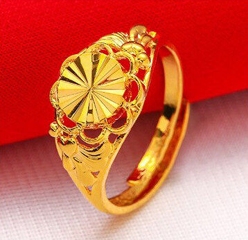แหวนทอง-ประดับพลอย-โกเมน-สไตล์เกาหลี-แหวนผู้หญิง-ปรับไซส์ได้-แหวน-garnet-gold-ring-แหวนพลอยโกเมน