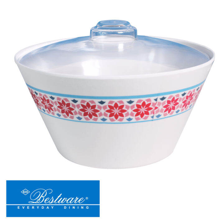 Bestware Carmine 8 inch Round Tapered Casserole with Cover | Lazada PH