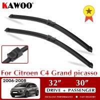 [Car Parts]KAWOO ใบปัดน้ำฝนรถสำหรับซีตรอง C4แกรนด์ Picasso 2006 2008กระจกหน้ากระจกหน้าต่างด้านหน้า Accessories32 Quot; 30 Quot; LHD RHD