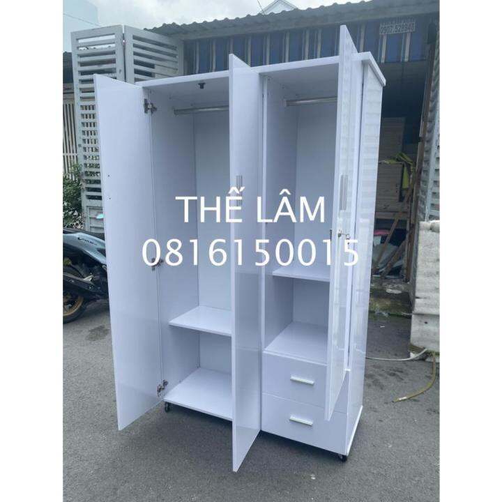 Tủ quần áo gỗ Hương Xám 6 cánh - 100% gỗ tự nhiên