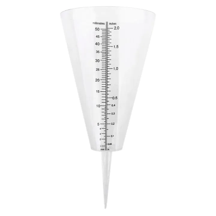 Rain Gauge Measurement Ground Spike Precipitation Garden Yard Rainfall ...