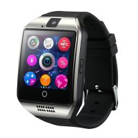 【LZ】 Q18 Smart Watch Full Touch Screen High-Definition Bluetooth Fitness Tracker Waterproof Metal Frame Sim TF Card Only for Android