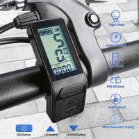 【LZ】┋  Display de bicicleta elétrica kt lcd4 e-bike display lcd 36v 48v ebike computador para e bike kunteng controlador sm ou à prova dwaterproof água conn y2e1