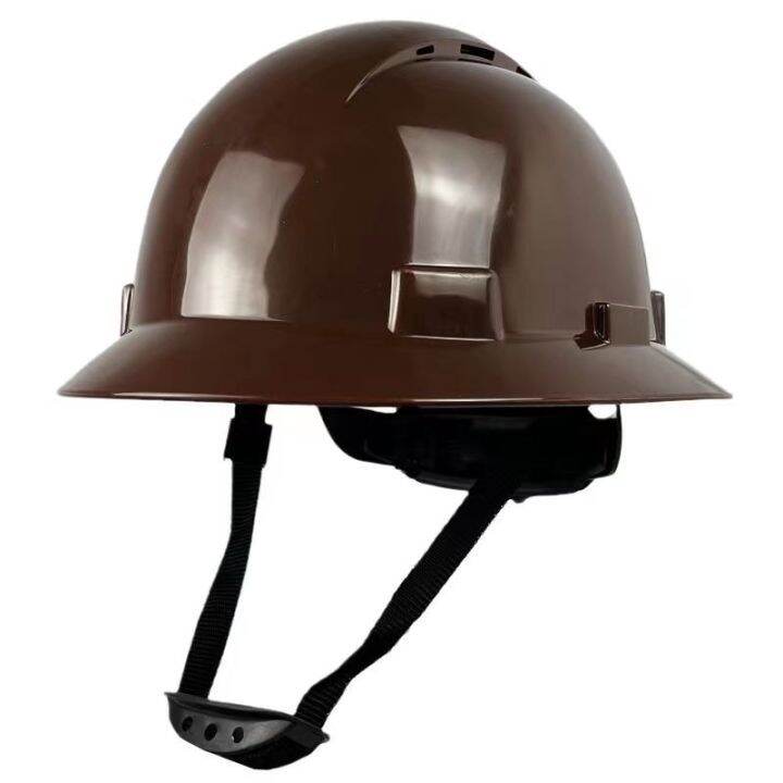 S62 CE Safety Helmet Full Brim Hard Hat Construction Site Helmet Work ...