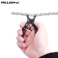 RISK Cycling Chain Clamp Magic Buckle Bicycle Tool Kit Mini Bike Chain Quick Link Tool with Hook up Multi Link Plier MTB Road