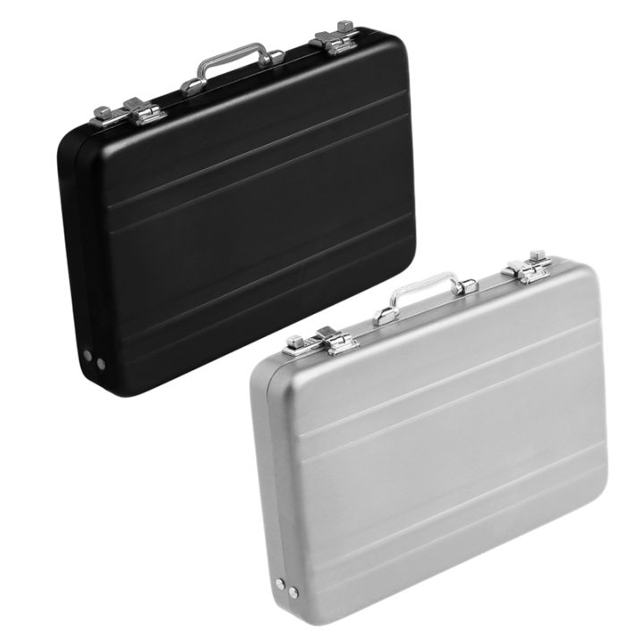 2pcs-aluminum-password-box-card-case-mini-suitcase-password-briefcase-silver-amp-black