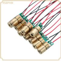 RSBPHM 1/3/5/10pc ขายดี 5ล้านวัตต์ สายตาสีแดง โมดูลไดโอดจุด 650nm 6mm 3V เลเซอร์ปรับได้ เลเซอร์ไดโอด