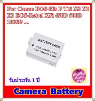 Battery Camera For Canon EOS-Kis F T1i XS X2 X3 EOS-Rebel XSi 450D 500D 1000D ... แบตเตอรี่สำหรับกล้อง Canon รหัส LP-E5 LPE5 Lithium Battery