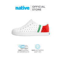 Native รองเท้ากันน้ำเด็กโต EVA รุ่น Jefferson Block Shell White/ Green/Red