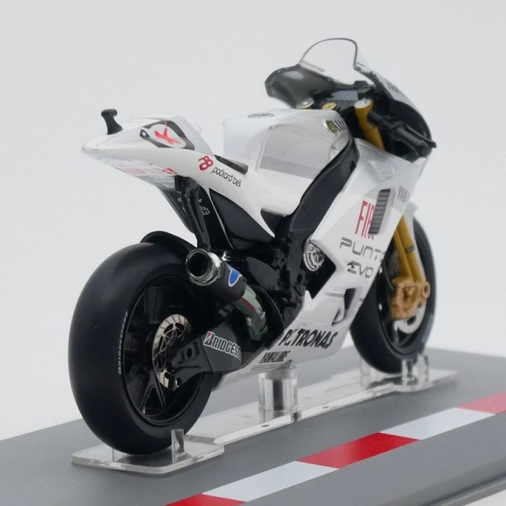 d-iecast-118ขนาด2009-yamaha-yzr-m1ล้อแม็กรถจักรยานยนต์แข่งรุ่นเก็บตกแต่งแสดงของขวัญ