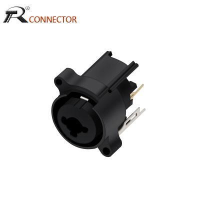 1pc 6.35mm Combo XLR Jack ConnectorPanel Mount Chassis Connector for Microphone/MIC/Audio/Video System Zinc Alloy Pure Copper