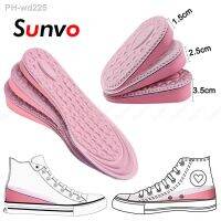 EVA Memory Foam Invisible Height Increased Insoles for Women Shoes Inner Sole Shoe Insert Lift Heel Comfort Heightening Insoles