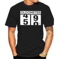 New 2023 เสื้อยืดแฟชั่น Oldometer 49 50 50th วินเทจสีดําสําหรับผู้ชาย discount  C20Z