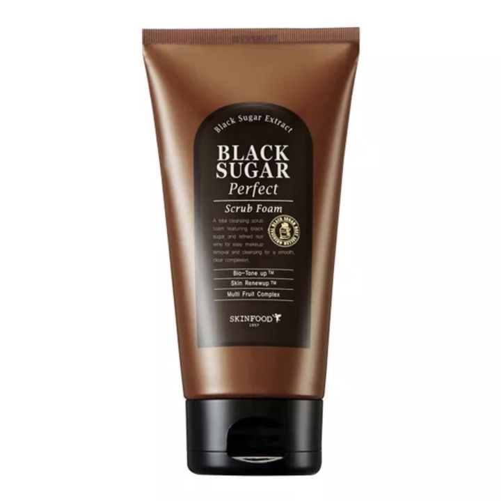 skinfood-black-sugar-perfect-scrub-foam-180-g