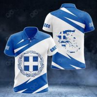 2023 NEW Style Greece Special Version 2 Unisex Adult Polo Shirtsize：XS-6XLNew product，Can be customization