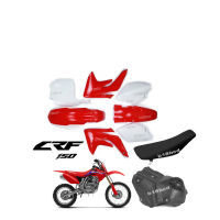 ชุดสีวิบาก แฟริ่ง ชุดสีวิบาก แฟริ่งวิบาก ทรงHonda Crf150 Crf150 R 2007-2013 KSR KLX110 KX65 CRF 110-125 MSX ชุดสีแฟริ่ง ขนาด 110cc125cc 150c