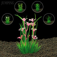 Underwater Artificial Aquatic Plant Ornaments Lifelike Simulation Flower Plants For Aquarium Fishbowl Landscaping Decoration