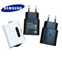 {KOLT Digital} ซัมซุงโน้ตอะแดปเตอร์ปลั๊กไฟยุโรป25W ของแท้10ชาร์จเร็วสำหรับ Galaxy Note20 S21 A90 A91 A80 A70 S10สายเคเบิล TypeC 5G