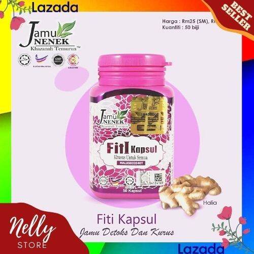 JAMU NENEK KAPSUL FIT I ORIGINAL 100% HQ | Lazada