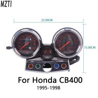 MZTI-รถจักรยานยนต์ชุดประกอบสำหรับฮอนด้า CB400 1995 1996 1997 1998จอแอลซีดีเครื่องวัดระยะทางสีแดง