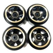 4PCS Brass 1.0 Beadlock Wheel Rim Wheel Hub Counterweight for Axial SCX24