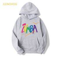 [Qinqin clothing]สายรุ้ง Zumba เต้นรำคนรักพิมพ์ H Oodies ผู้หญิงฮิปฮอปเสื้อยืด F Emme ฤดูใบไม้ร่วงฤดูหนาวกำมะหยี่หนา Ening เสื้อวอร์ม