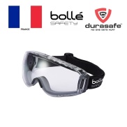 Kính BOLLE 1689110 Pilot 2 Safety Goggle có thể đeo ngoài kính cận, phủ